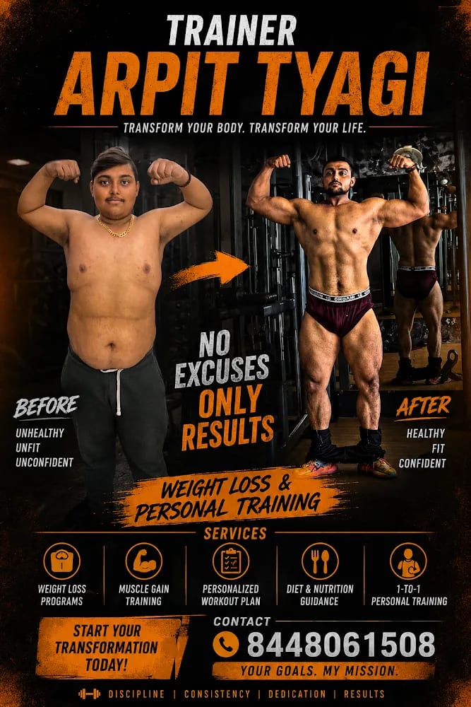 ARPIT TYAGI FITNESS COACH