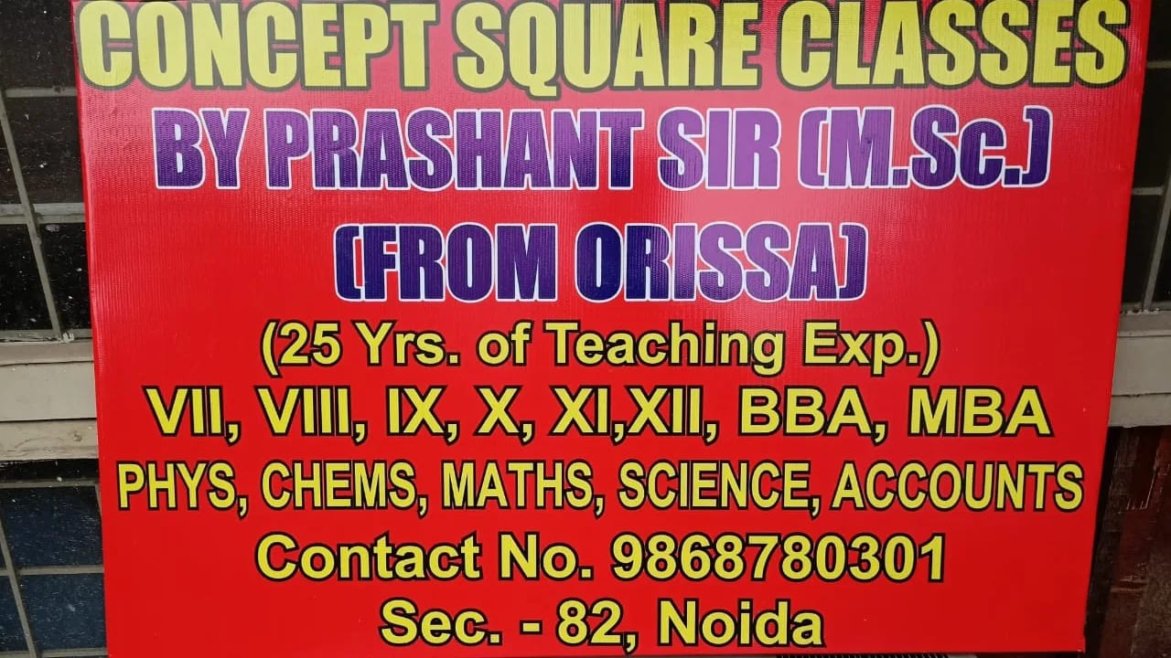 Concept Square Classes – Best Coaching Institute in Noida