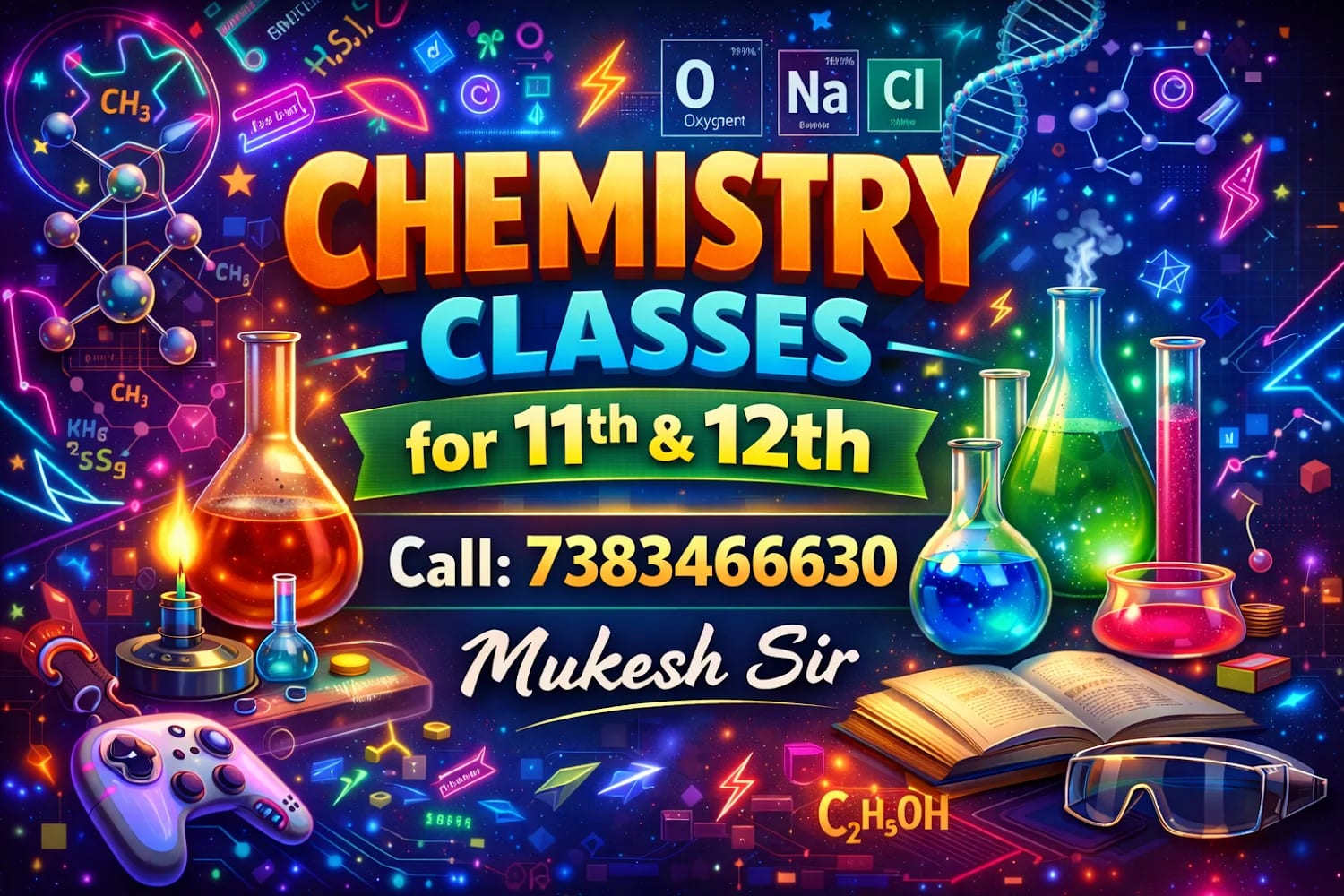 Chemistry Classes For 11th & 12th