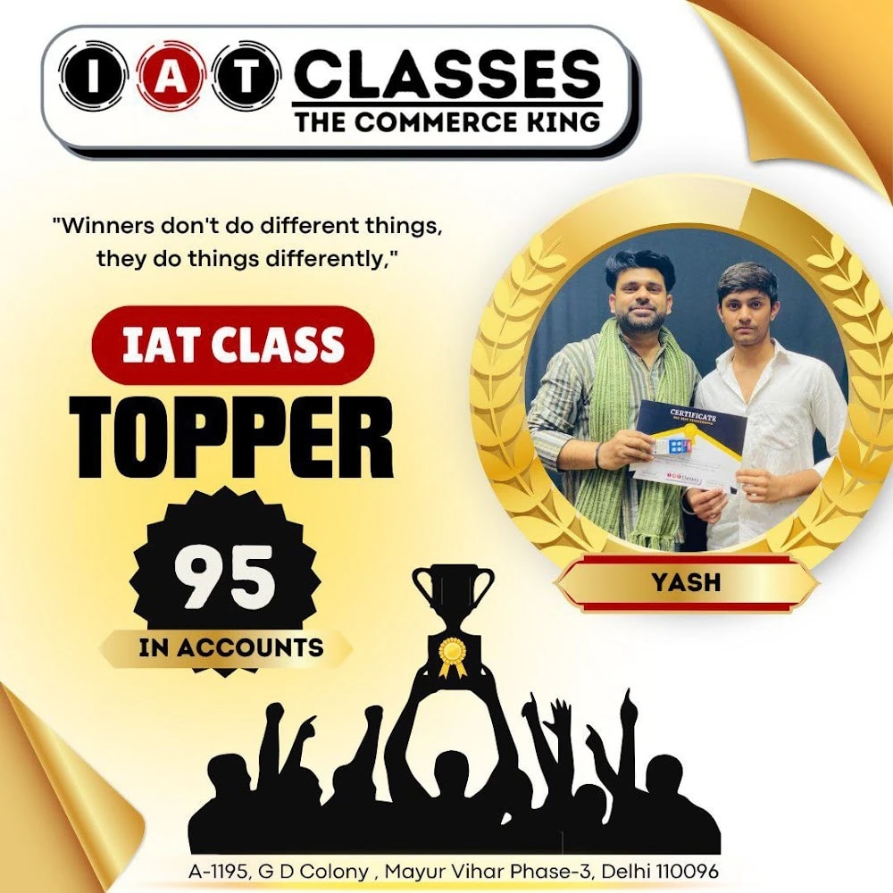IAT Classes : The Commerce King