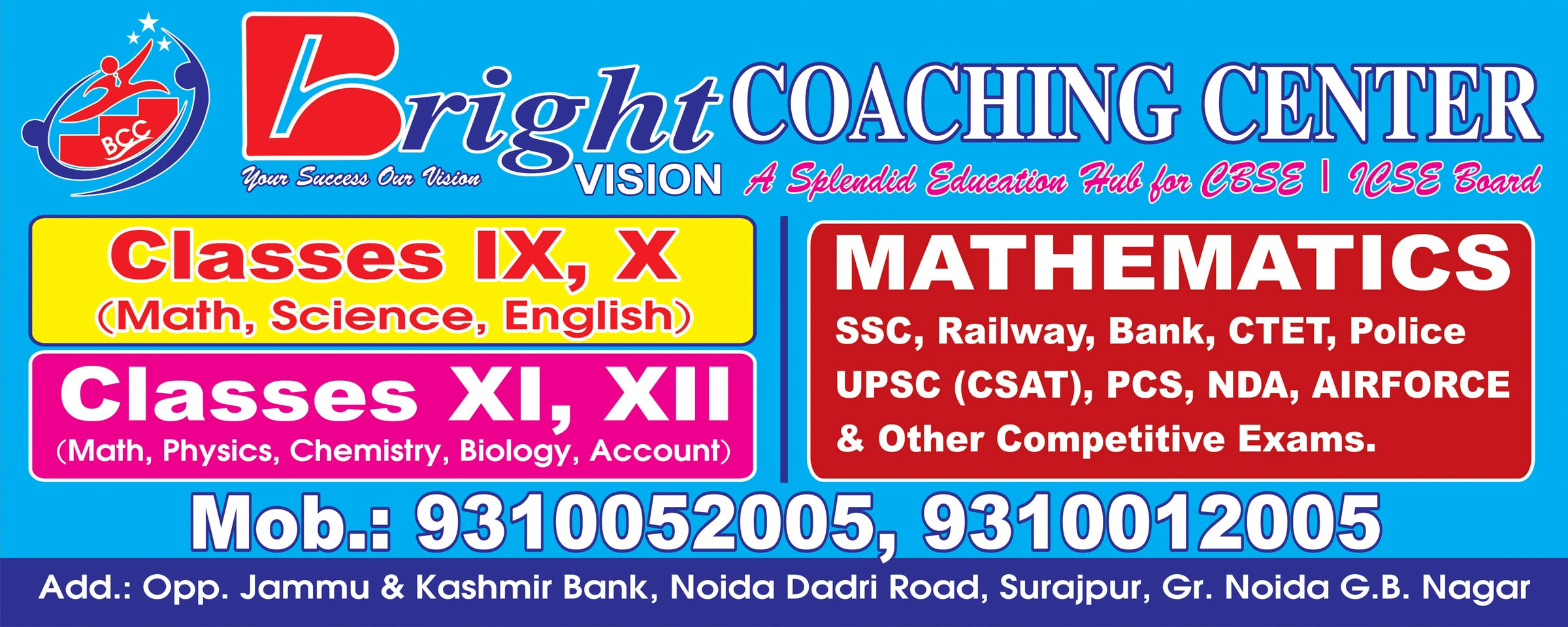 Bright vision coaching center