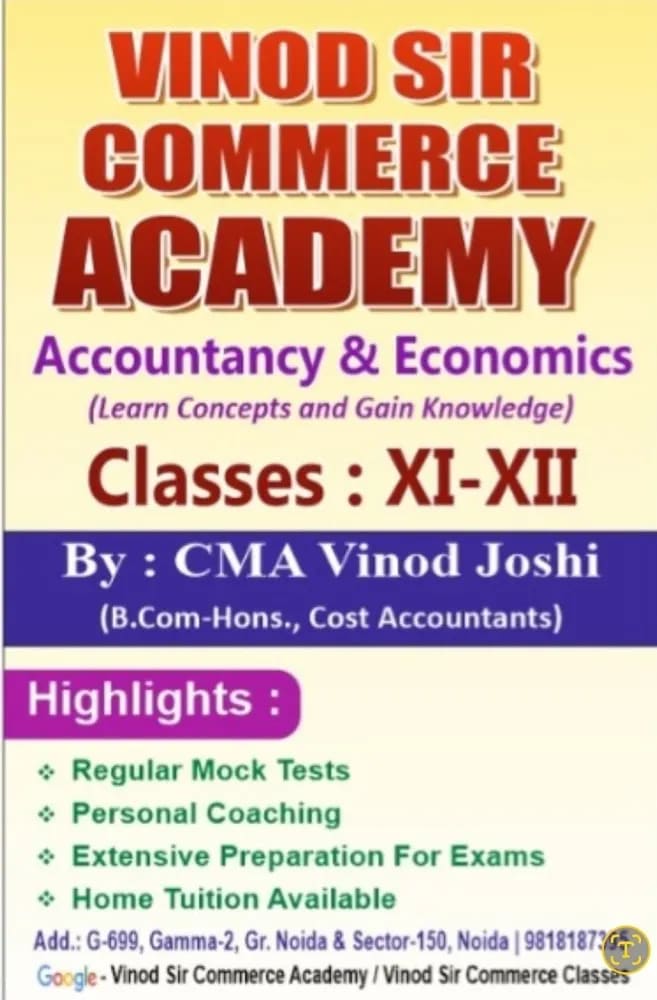 Vinod Sir Commerce Coaching