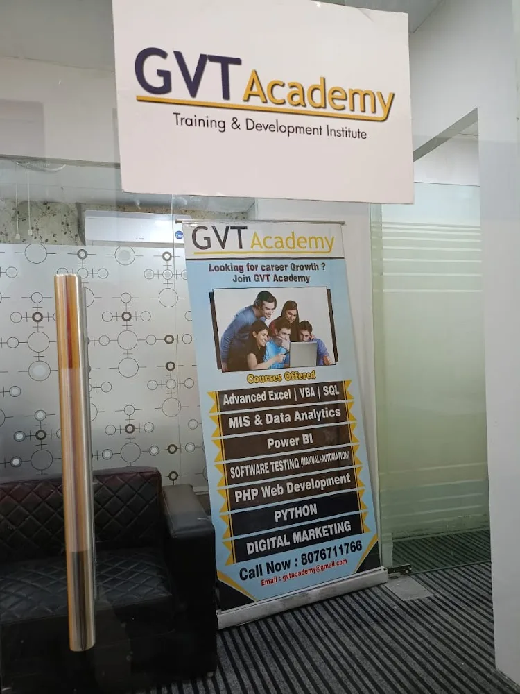 GVT ACADEMY - Advanced Excel | Data Analyst | SQL | Power BI | Python | VBA | E-Accounting |Tally, HR Payroll Course in Noida