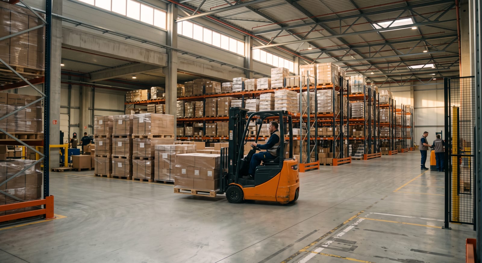Entrepôt logistique européen