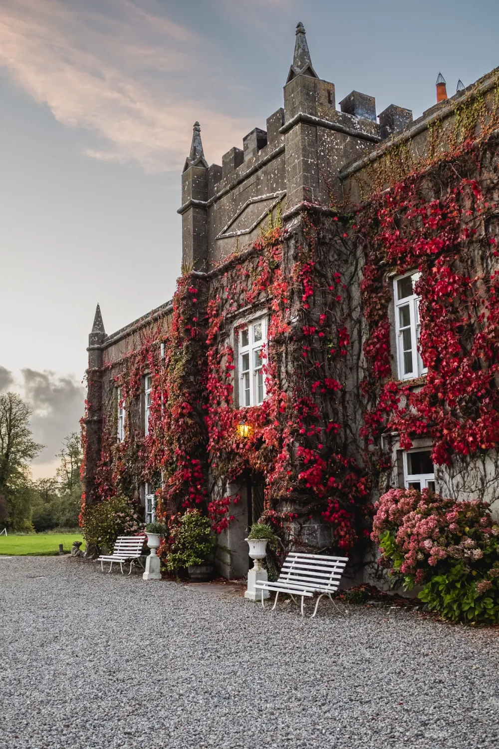 Ireland Castle Sunset