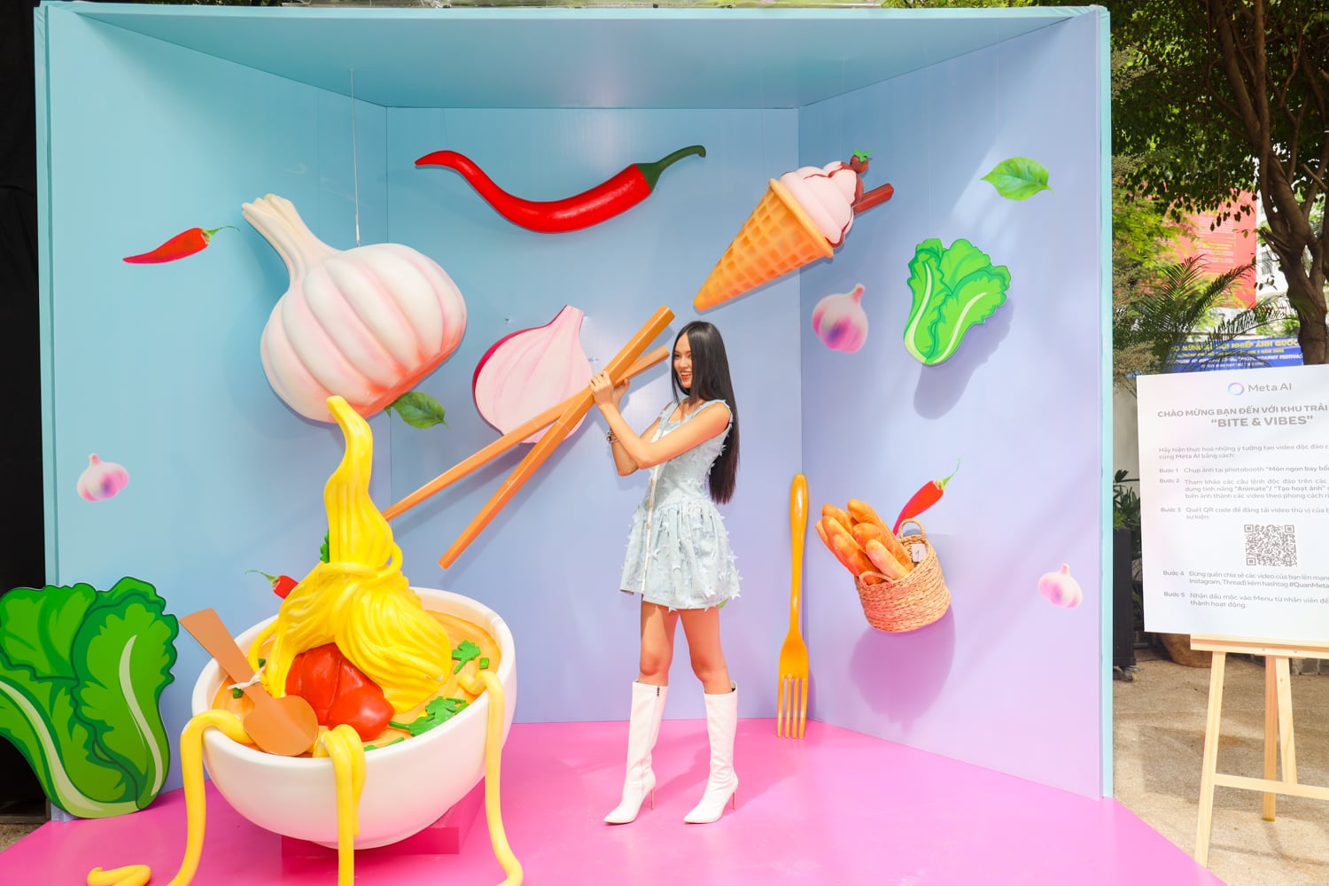 Meta "mở" quán Meta AI ở TP.HCM, anh em rảnh ghé chơi