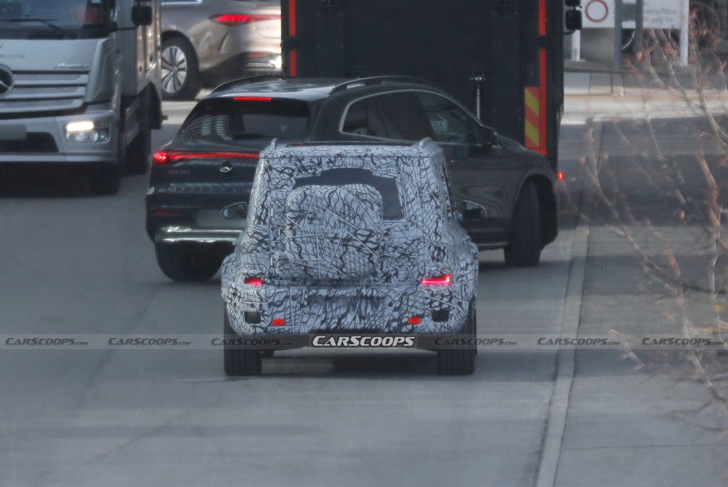 G-Class phiên bản mini lộ dáng trên đường thử: Là xe thuần điện - 3