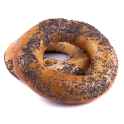 poppy flat bagel