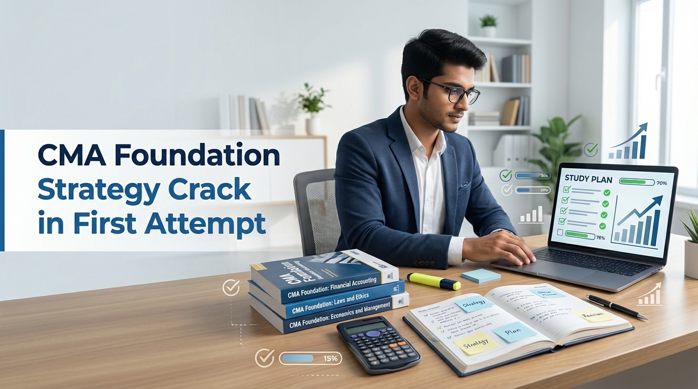 CMA Foundation Exam Strategy for First Attempt Success