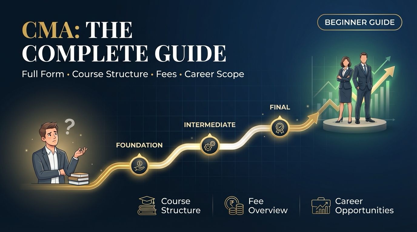 What is CMA? Full Form, Course Details, Fees & Career Scope