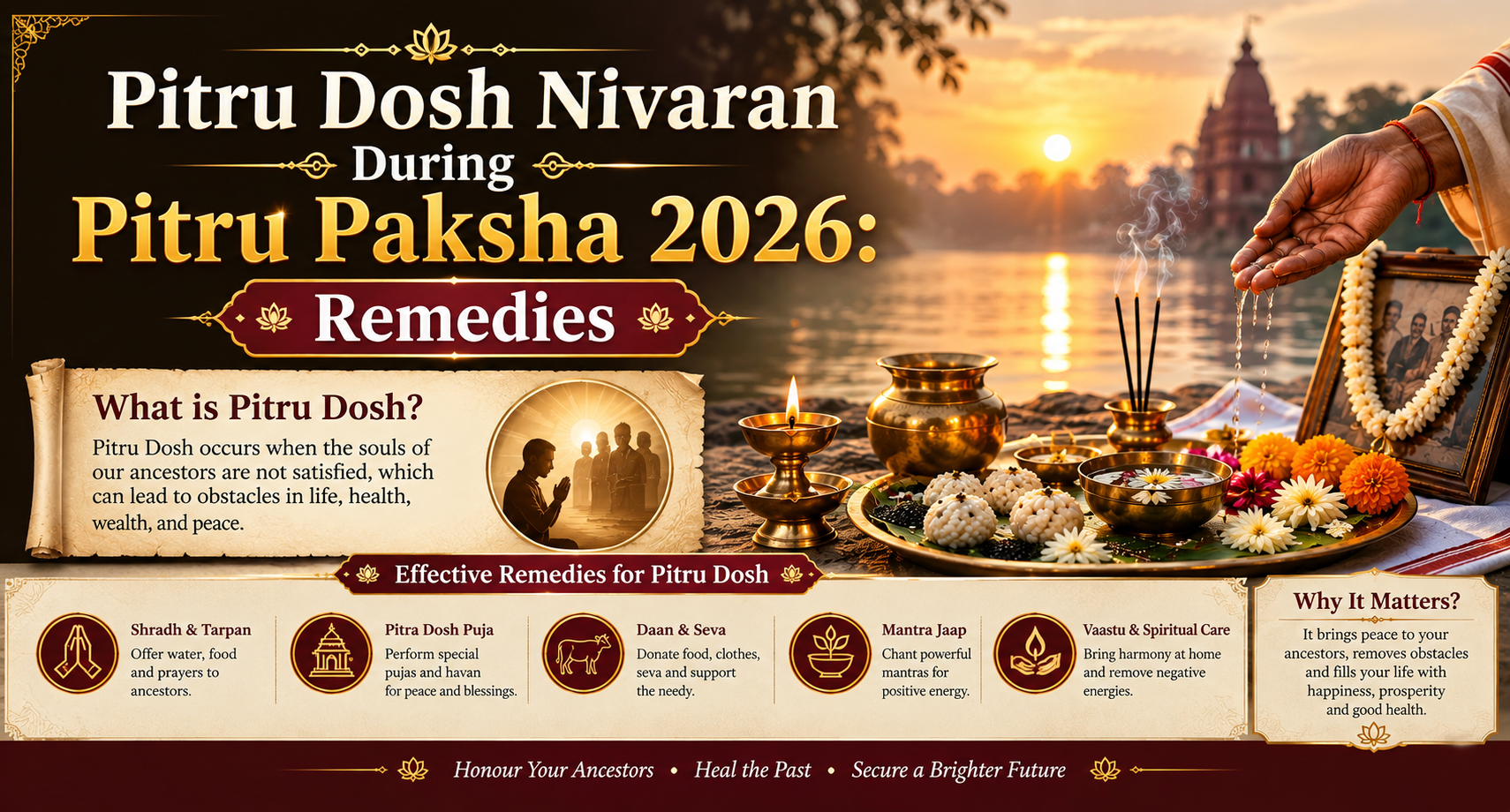 Pitru Dosh Nivaran During Pitru Paksha 2026: Remedies