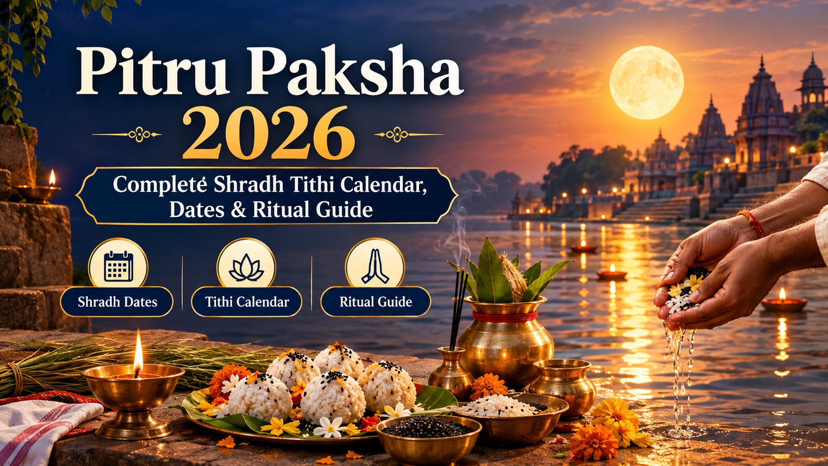 Pitru Paksha 2026: Complete Shradh Tithi Calendar, Dates & Ritual Guide