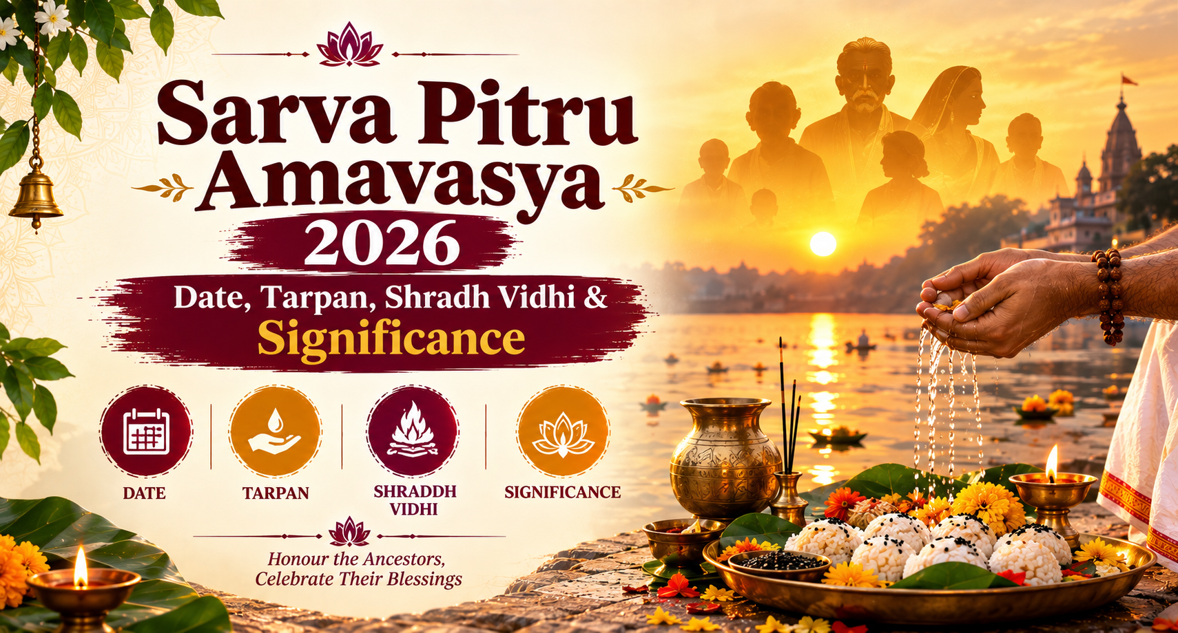 Sarva Pitru Amavasya 2026: Date, Tarpan, Shradh Vidhi & Significance