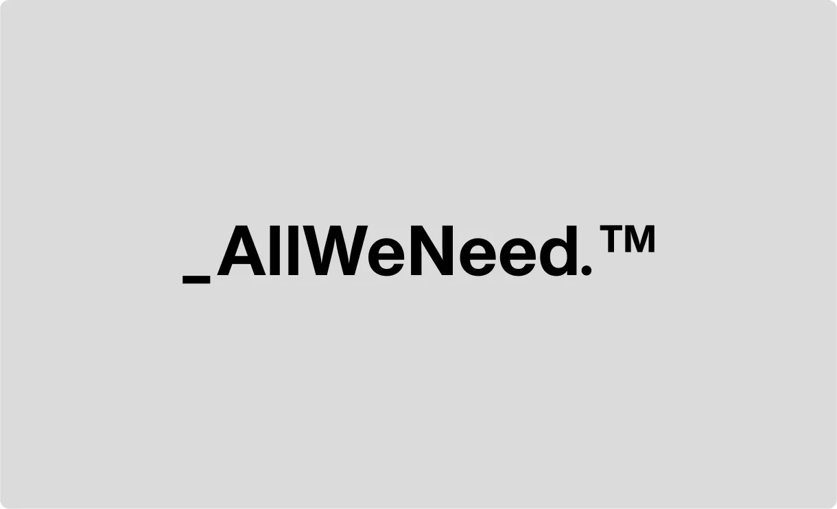 _ALLWeNeed.