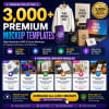 3000+ Premium Mockup Templates Bundle – PSD & Canva Mockups Collection 1