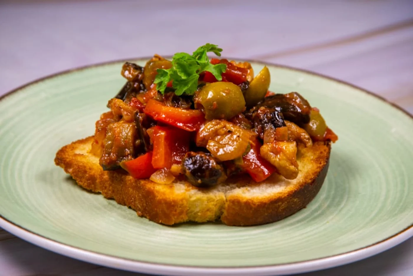 Siciliaanse Caponata groentestoof