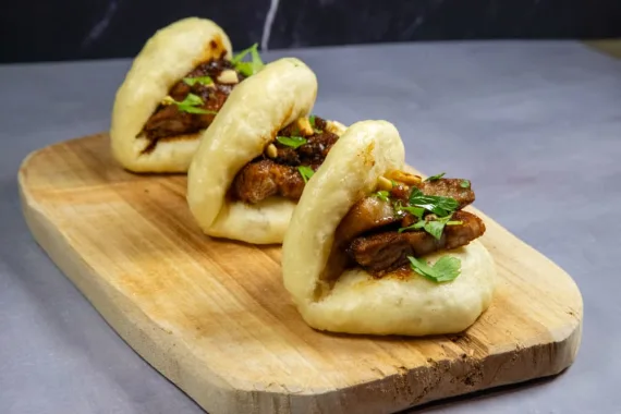 Taiwanese Gua Bao met Buikspek