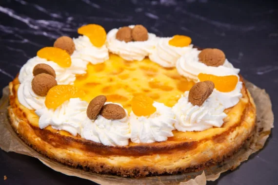 Speculaas Cheesecake met Mandarijn