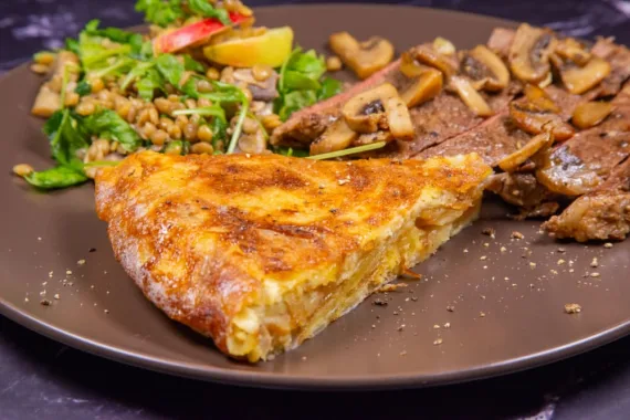 Spaanse Tortilla de Patatas Aardappelomelet