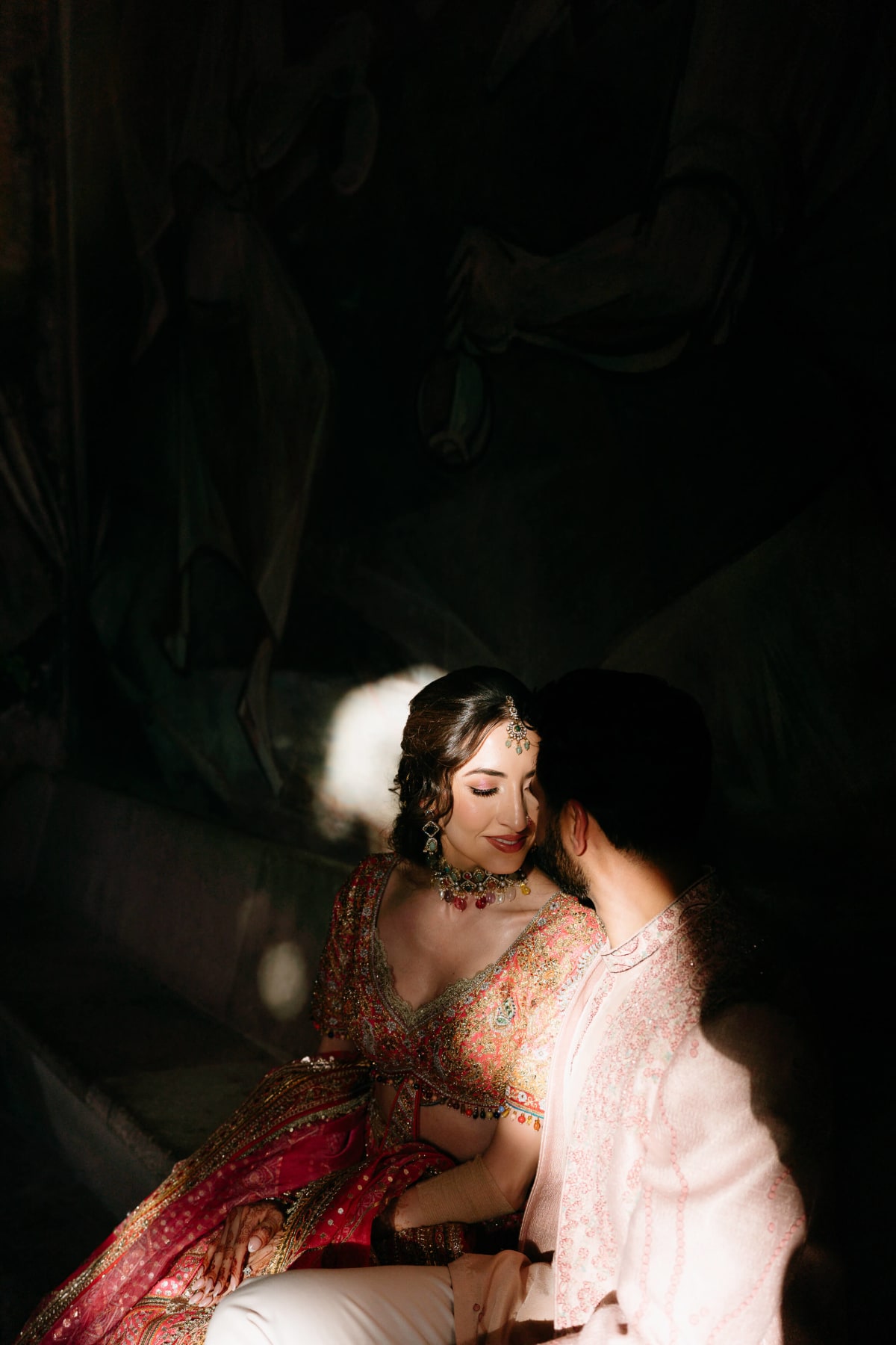 Luxury destination wedding photography capturing deep connections and candid emotional moments from bride and groom Yulissa