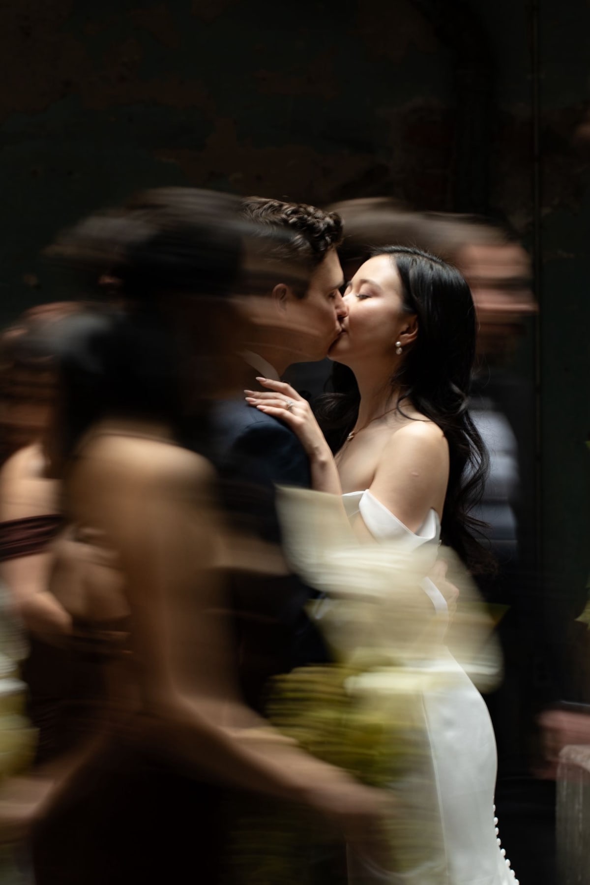 Spectacular luxury destination wedding photography framing the joyous sparkler exit for Betty and Austin