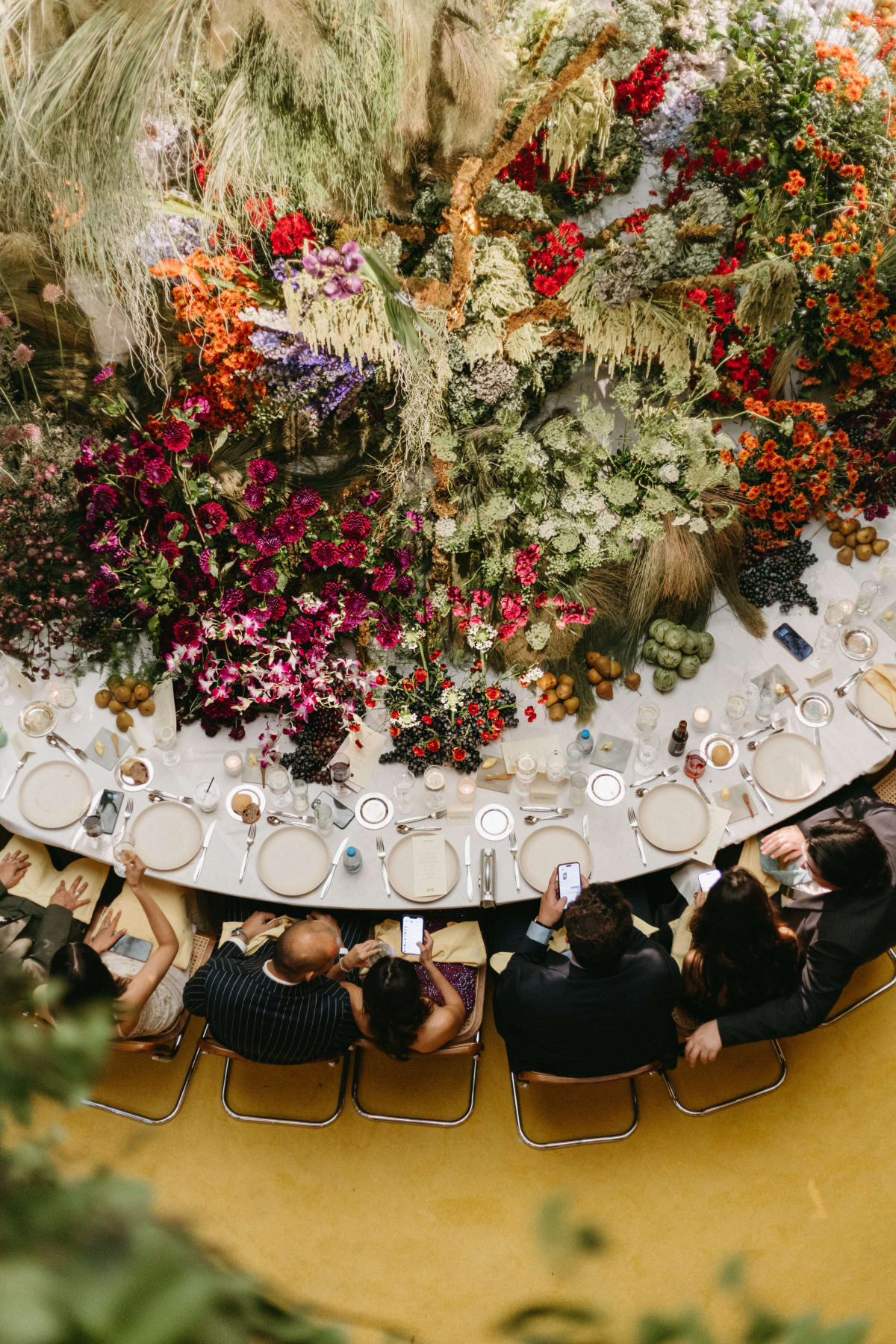 Wedding floral background