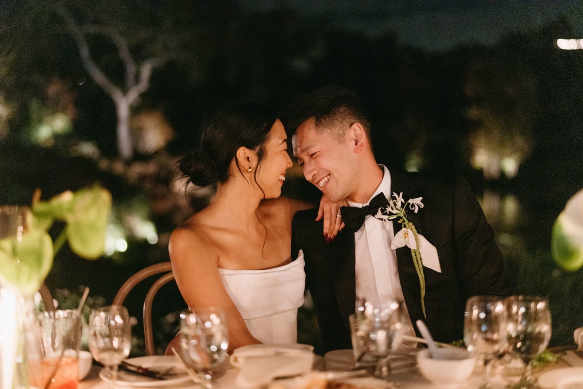 Janet & Brandon wedding photo