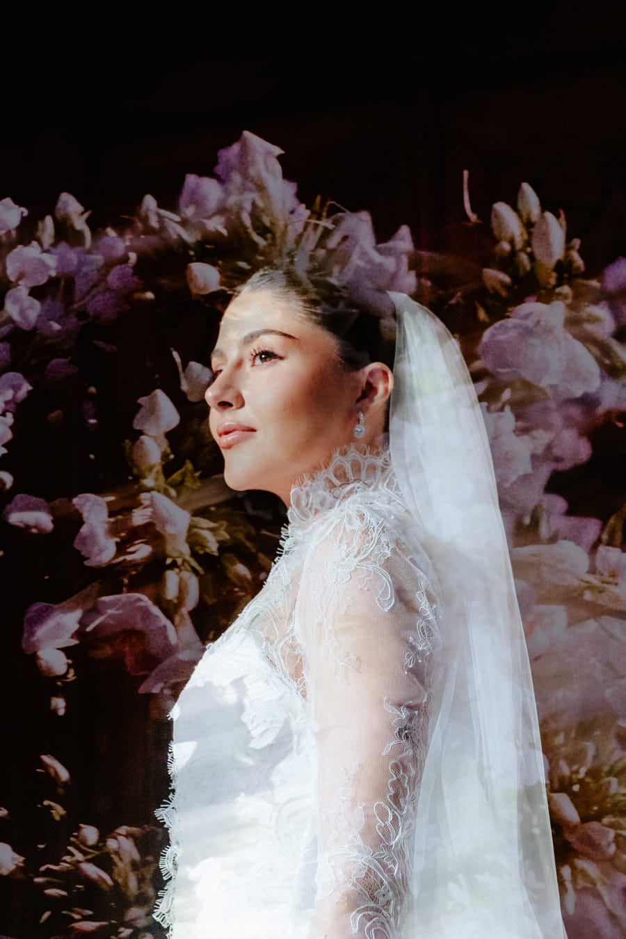 Bride with veil