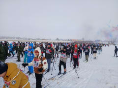 Лыжный переход объединил районы Новосибирской области