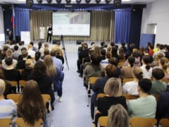 3 апреля в школе №9 города Искитима прошла встреча-знакомство с Новосибирским государственным техническим университетом.