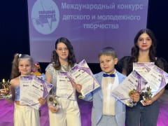 Победили на международном «Звёздном проекте — 2025» юные вокалисты из Линево