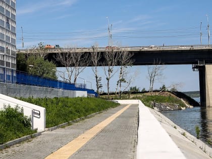 Как выглядит новая набережная у ЖК «Венеция» и «Ясный берег»: 20 фото