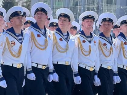 Первую репетицию парада Победы провели в Новосибирске