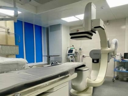 Сосудистое отделение больницы №34 оснастили новым оборудованием