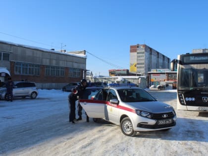 Автобусы в Искитиме теперь под охраной Росгвардии