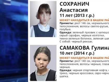 Успешные поиски двух пропавших девочек в Новосибирске