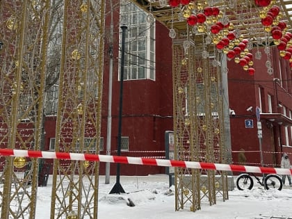 Улицу Ленина готовят к праздникам