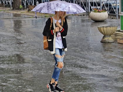 Холодный фронт принесёт в Новосибирск ливни в начале недели