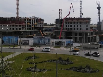 Отклонения от проекта нашли на стройке МФК «АЭРОН» на площади Маркса