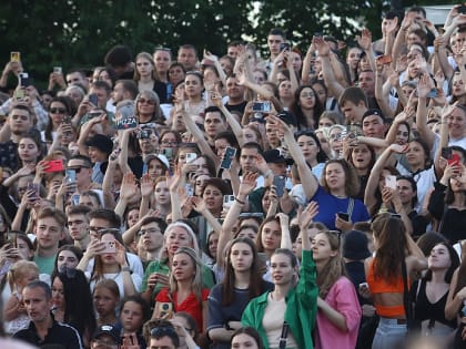 Самой популярной площадкой Дня города стала Михайловская набережная