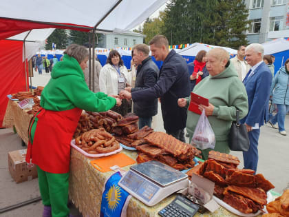 Ярмарка в Искитиме: успехи местных предпринимателей