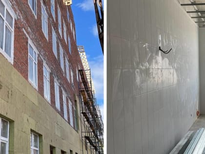 Крупную реконструкцию больницы в Колывани завершат до конца года