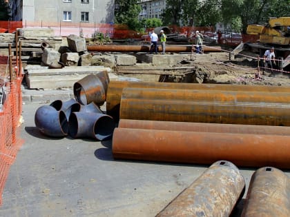 Из-за ремонтных работ раскопали Бурденко и ещё три улицы Новосибирска