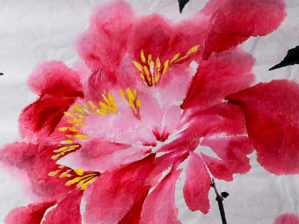 Сибирская художница учит каллиграфии после жизни в порту Шаповей