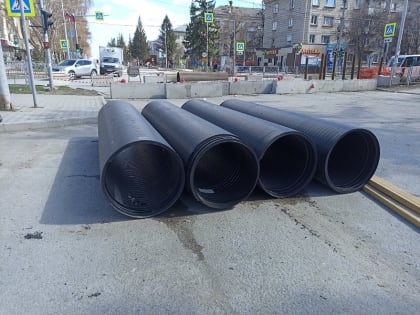 Ремонт рухнувшего канализационного коллектора в Бердске идёт по графику