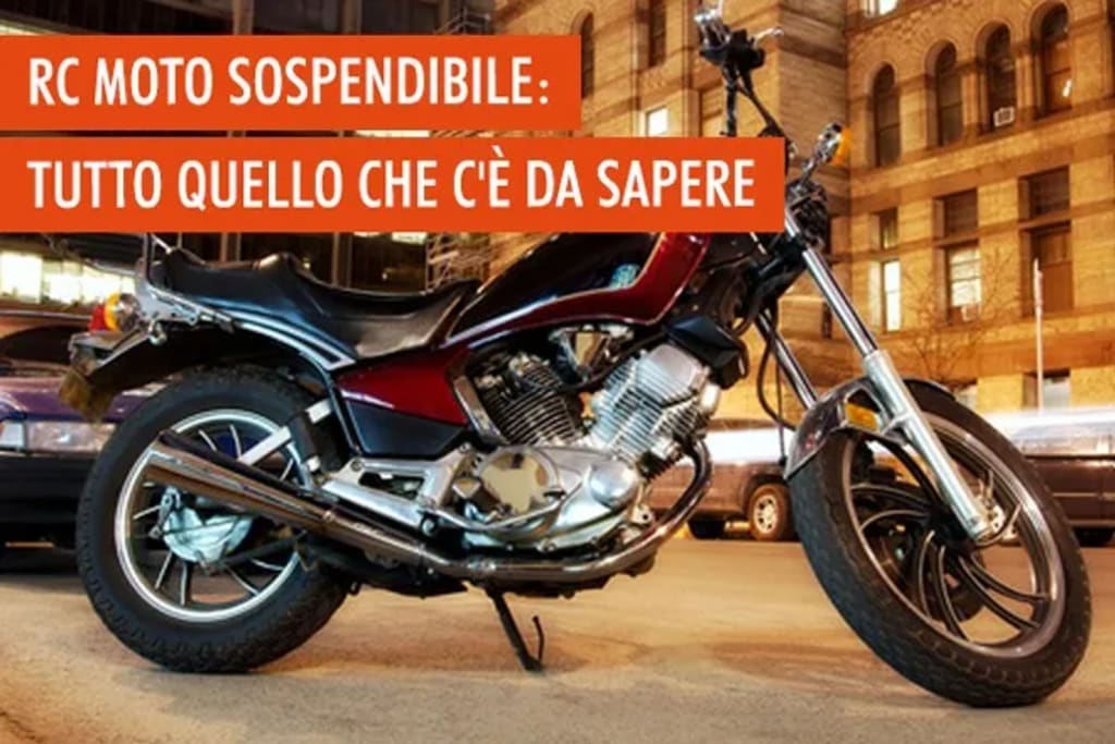 assicurazioni guide assicurazione moto sospendibile