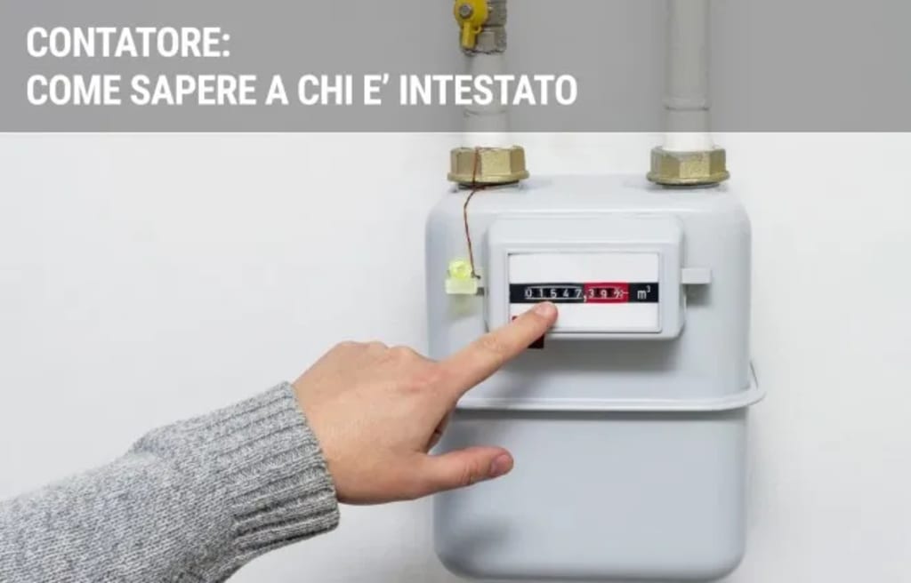 energia luce gas guide contatore sapere a chi e intestato