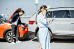 auto che hanno fatto un incidente