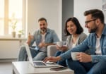 casa moderna relax connessione tecnologica