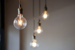 Lampadine accese Lampadine accese